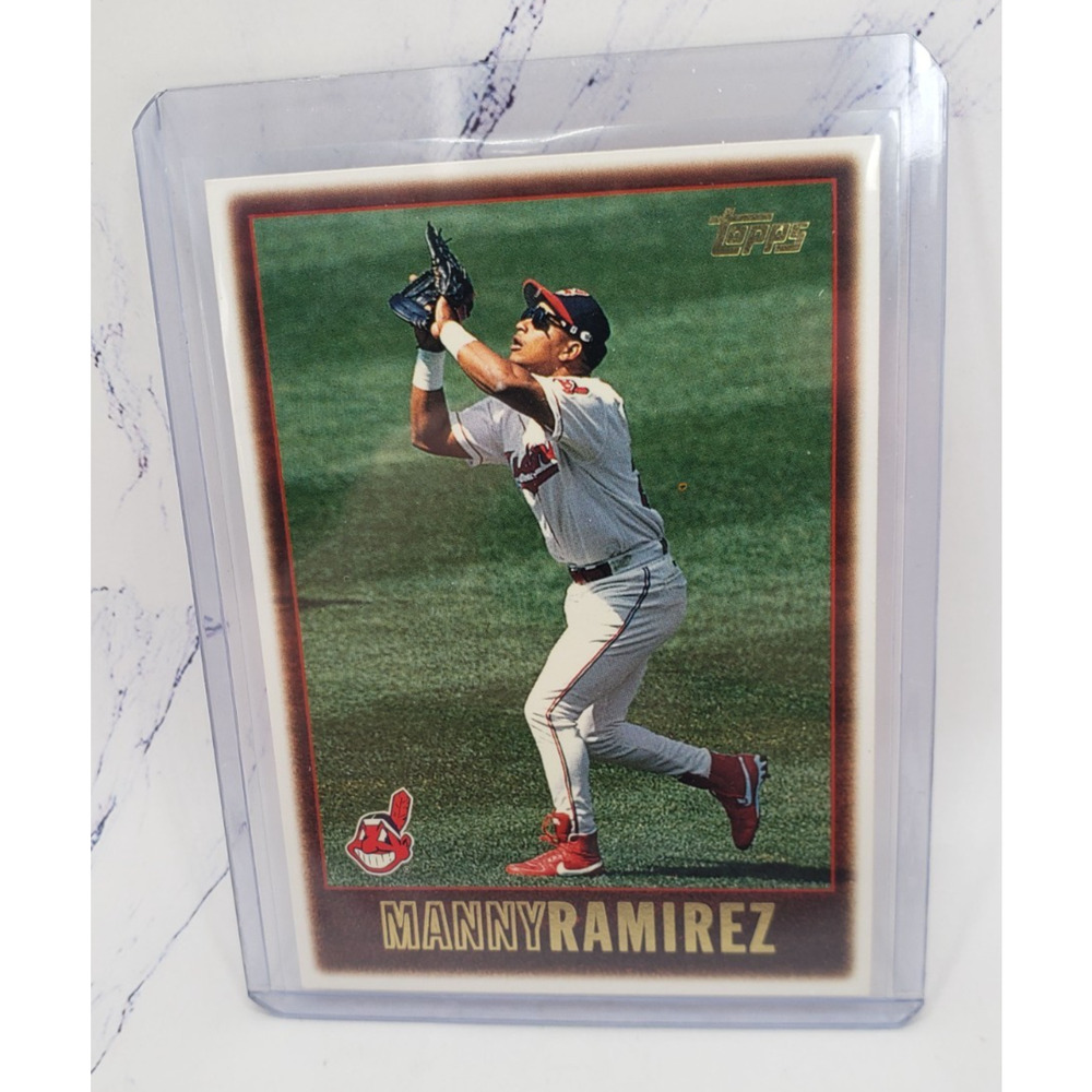 1997 Topps Manny Ramirez Card Cleveland Indians